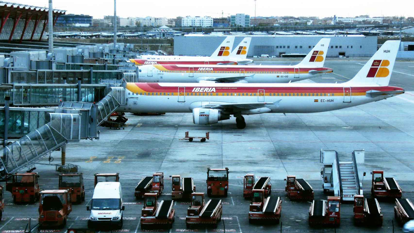 Imagen de archivo del aeropuerto de Barajas.