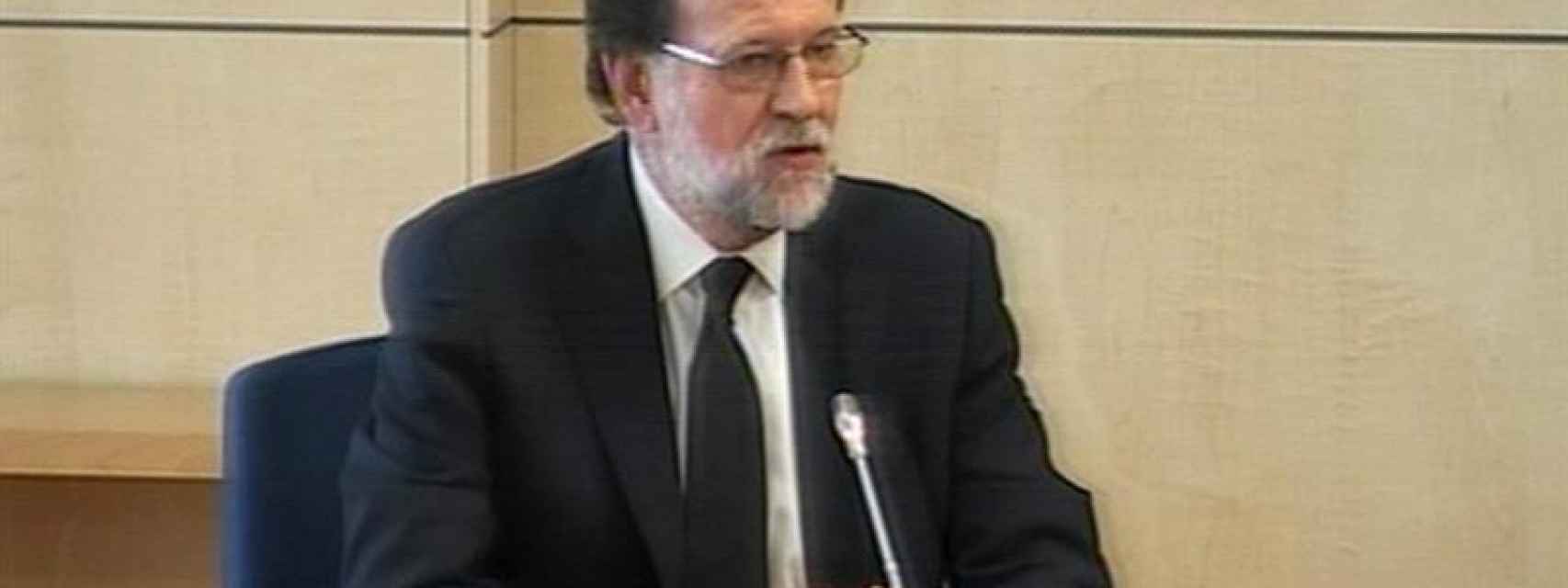 Rajoy declara como testigo.
