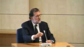 Mariano Rajoy durante su declaración de este miércoles.