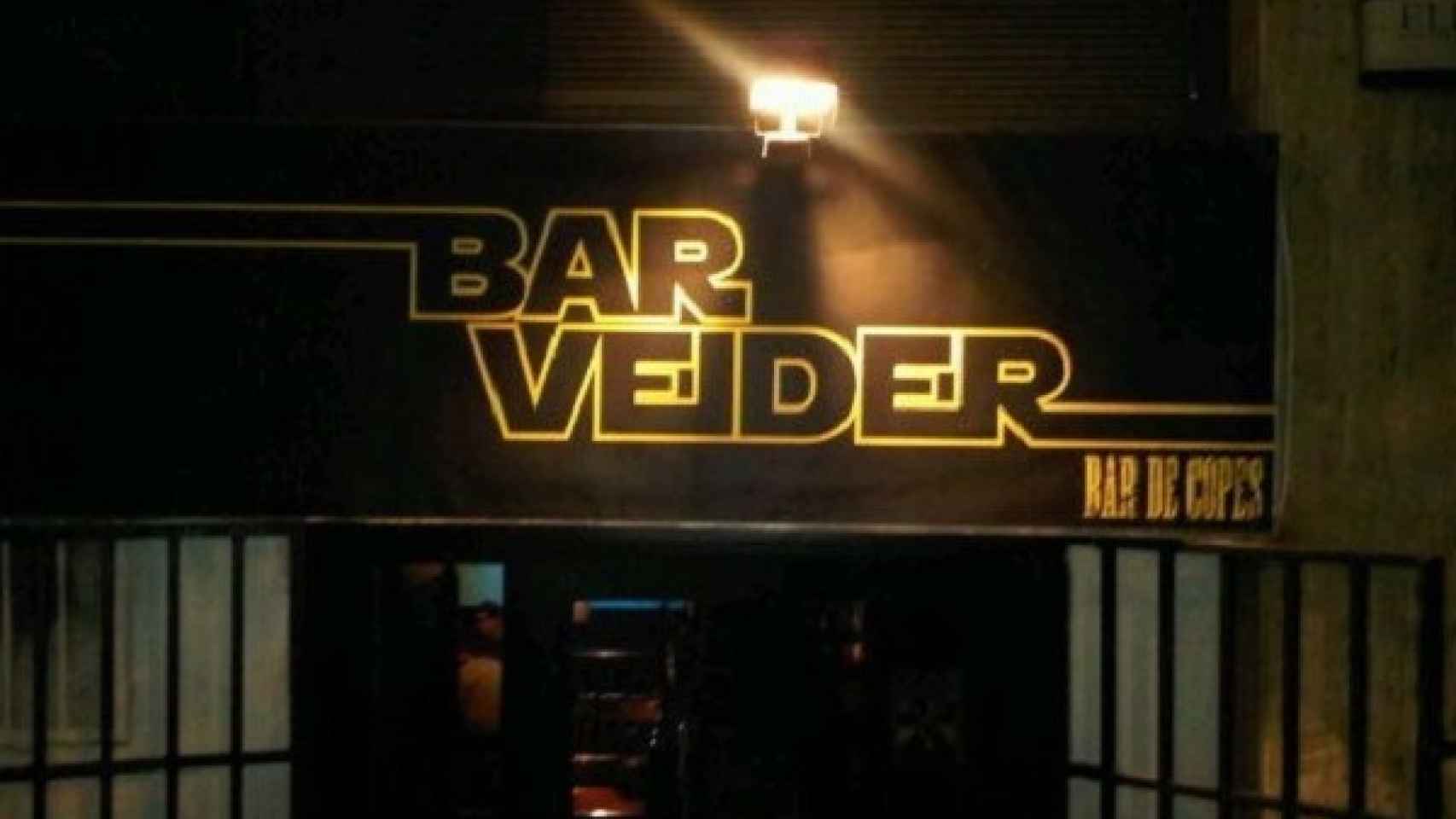 Un bar oscuro