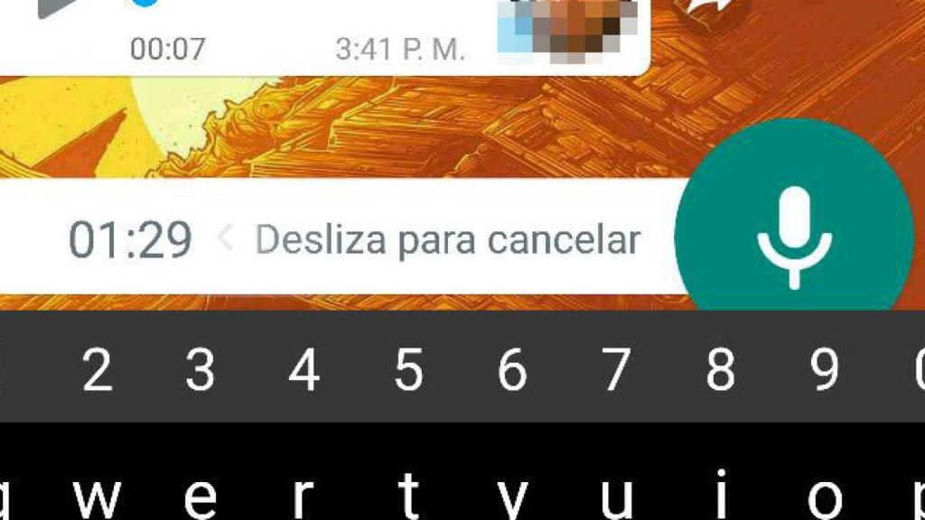 Si vas a mandar una nota de voz por que te da pereza escribir, puedes empezar a teclear