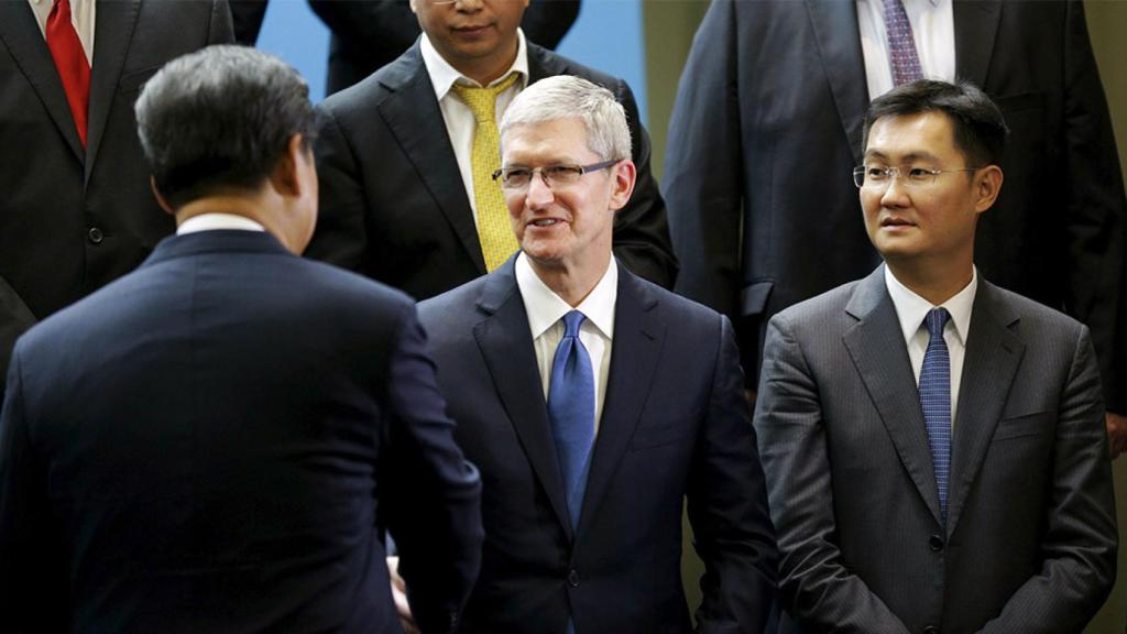 tim cook apple xi jimping