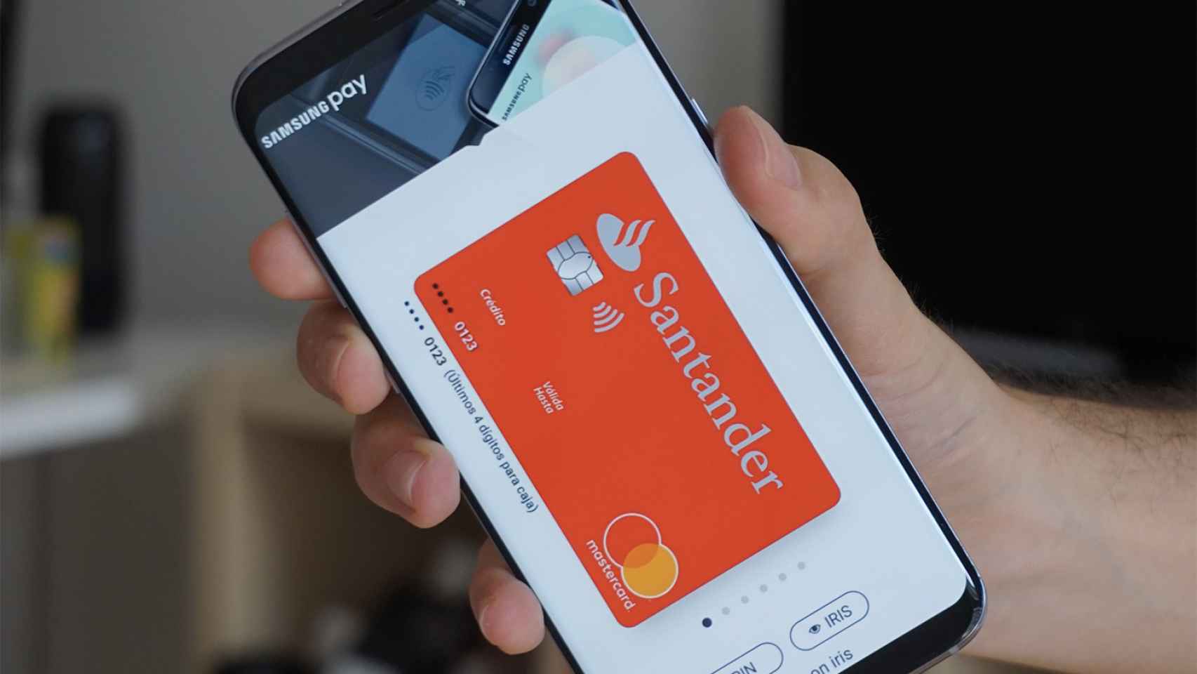 Pagos móviles de Samsung Pay