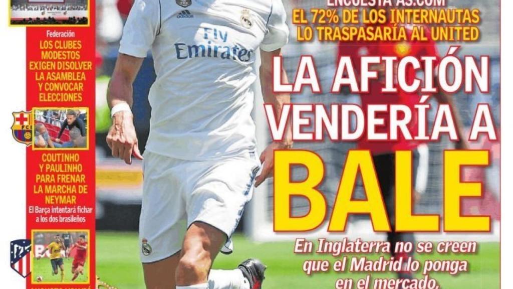 Portada de AS (27/07/2017).