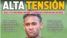 Portada del diario Sport (27/07/17)