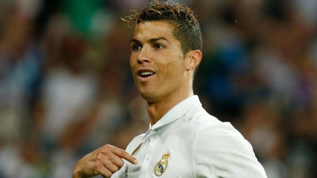 Cristiano celebra su gol. Foto: Pedro Rodríguez / El Bernabéu