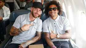 Marcelo y Ramos, capitanes del Real Madrid rumbo a Miami