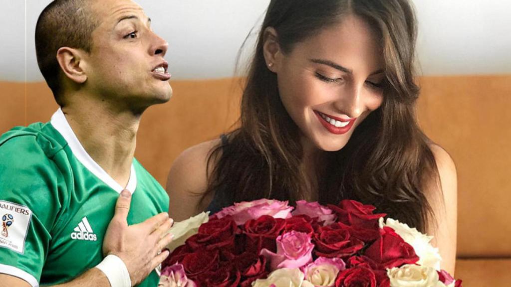 Andrea Duro y Chicharito Hernández ¿relación a la vista?