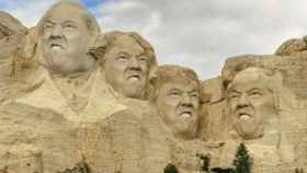¿Estará Trump algún día en el Monte Rushmore?