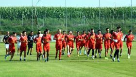 zamora futbol entrenamiento