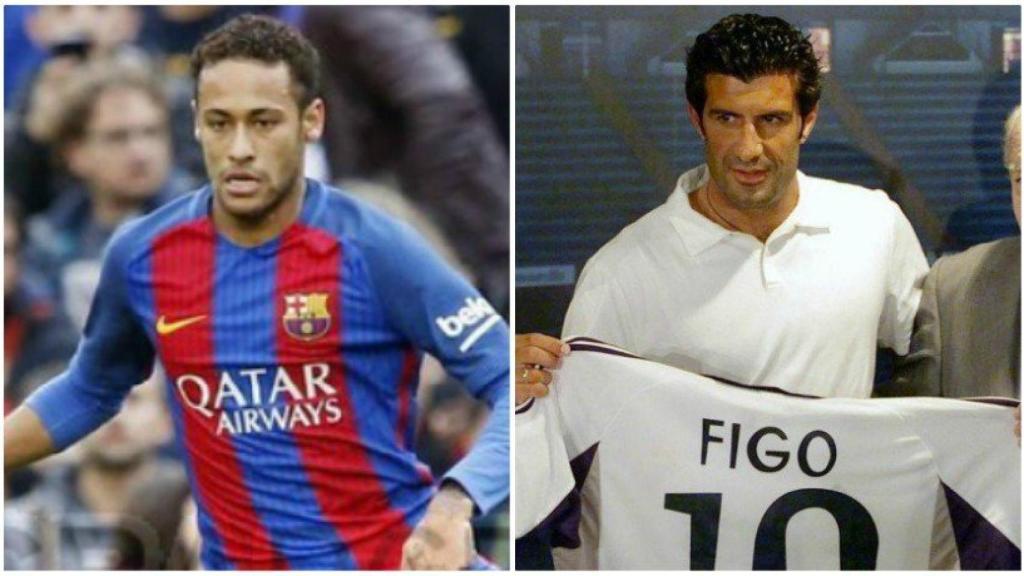 Neymar revive el 'caso Figo' en Barcelona