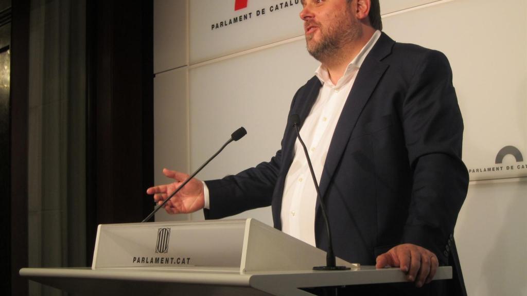 El conseller de Economía y vicepresidente del Govern Oriol Junqueras.