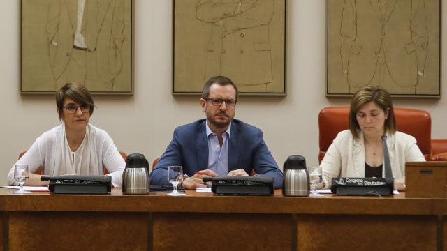 Un momento de la reunión de la Comision de Igualdad sobre pacto Violencia Género.