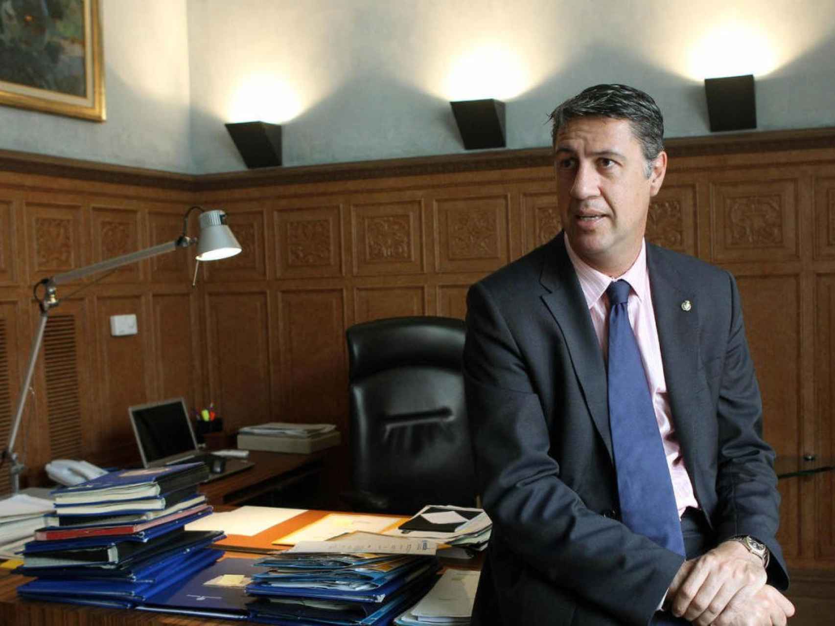 El presidente del PP catalán, Xavier García Albiol, en una imagen de archivo.