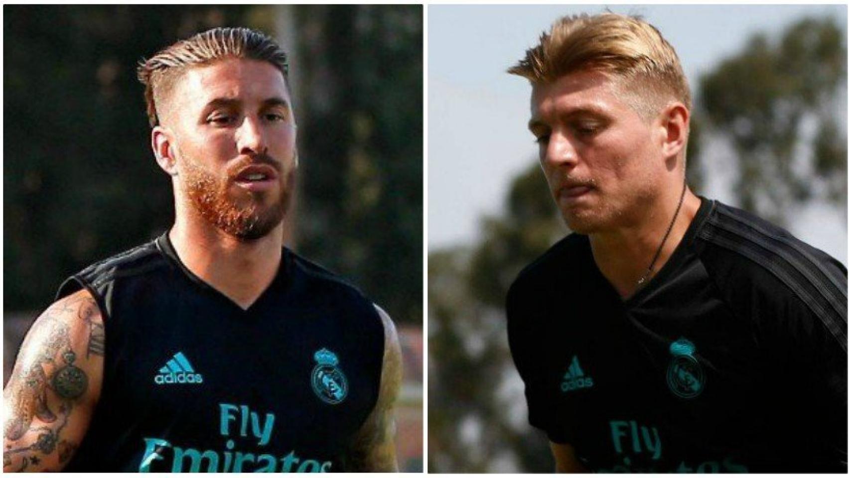 Sergio Ramos y Toni Kroos