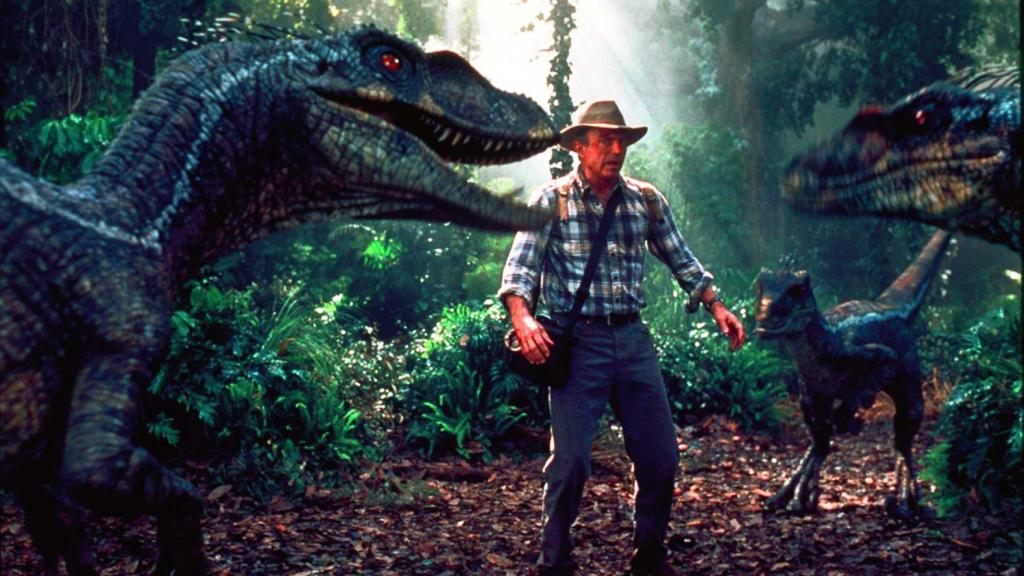 Todo en este fotograma de Jurassic Park es MENTIRA.