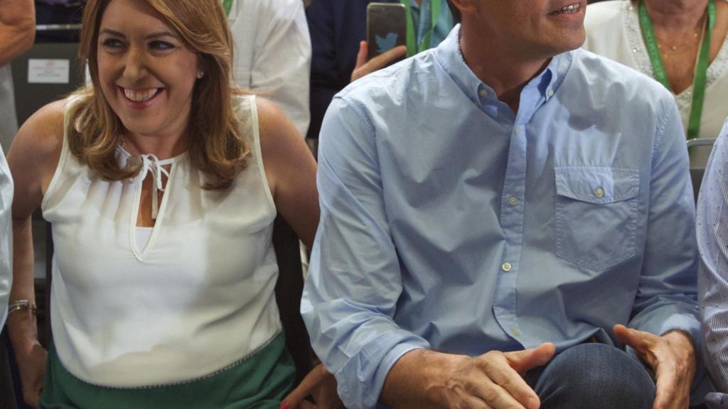 Pedro Sánchez se sentó junto con Susana Díaz en la clausura del 13º Congreso del PSOE-A