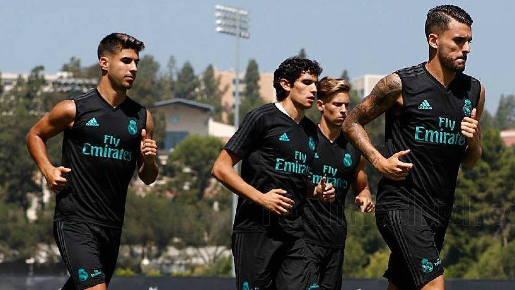 La 'Quinta de Asensio' se ejercita por primera vez en UCLA