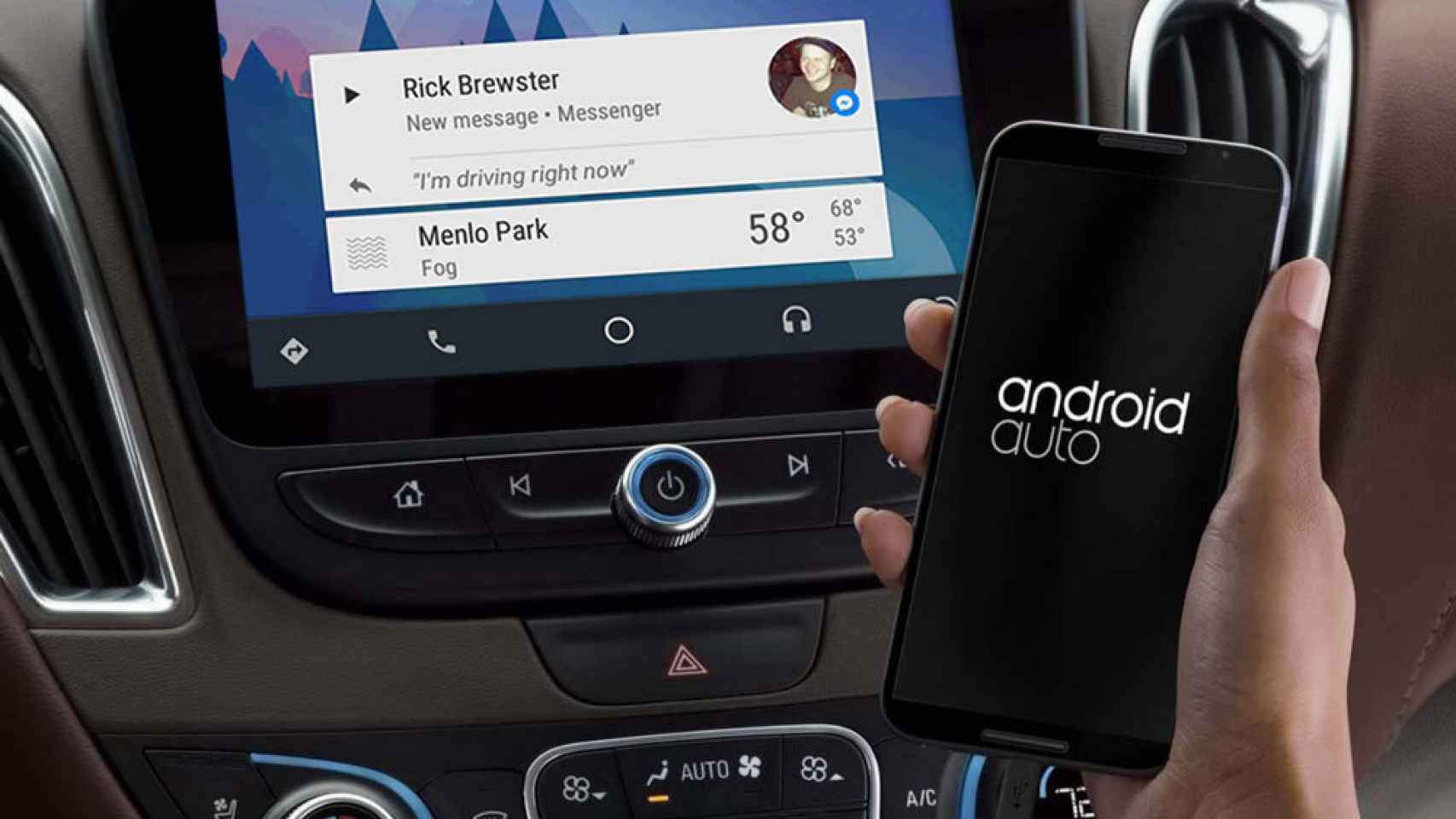 Las recomendaciones llegan a Android Auto
