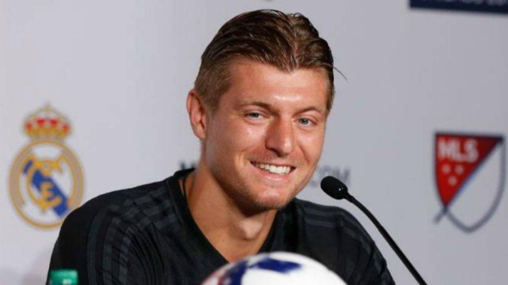 Kroos en rueda de prensa