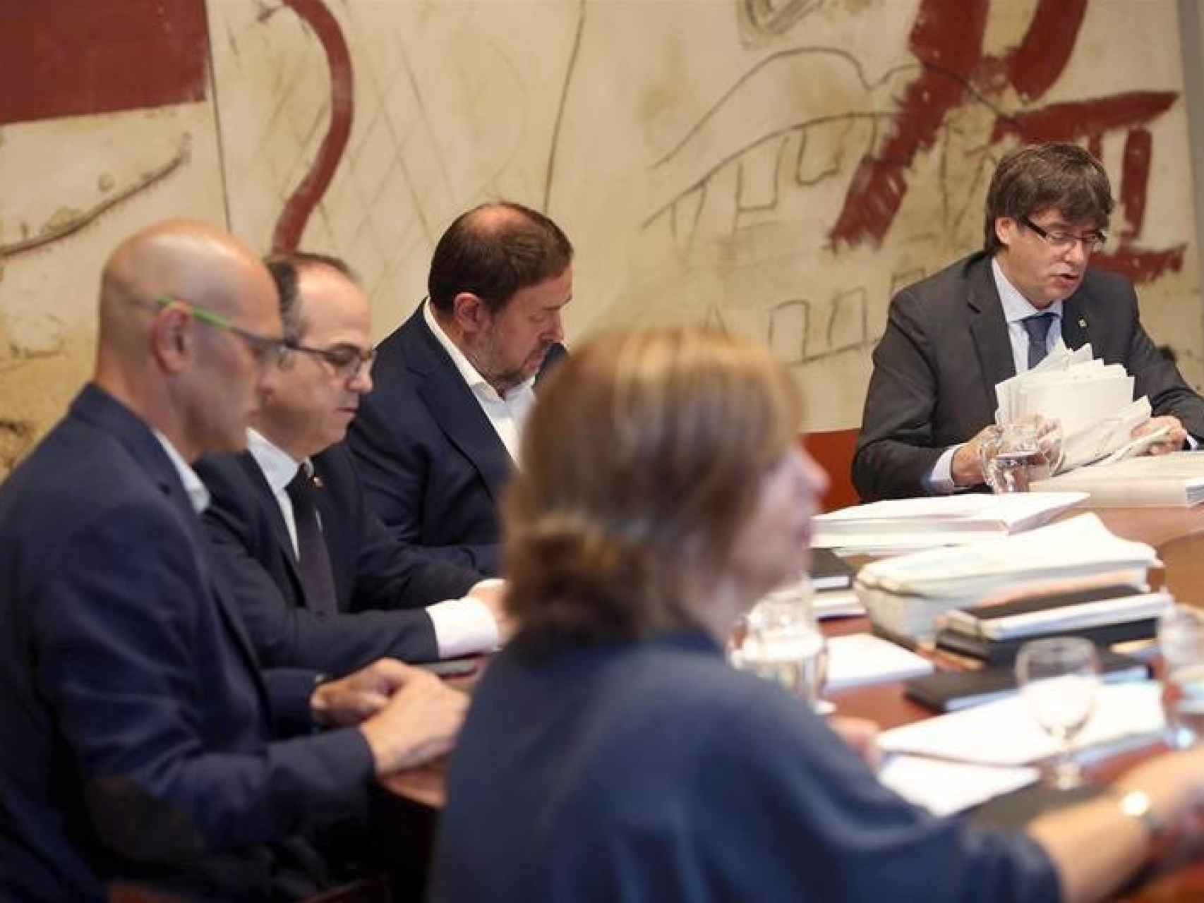 Reunión del Govern este martes, presidida por Puigdemont