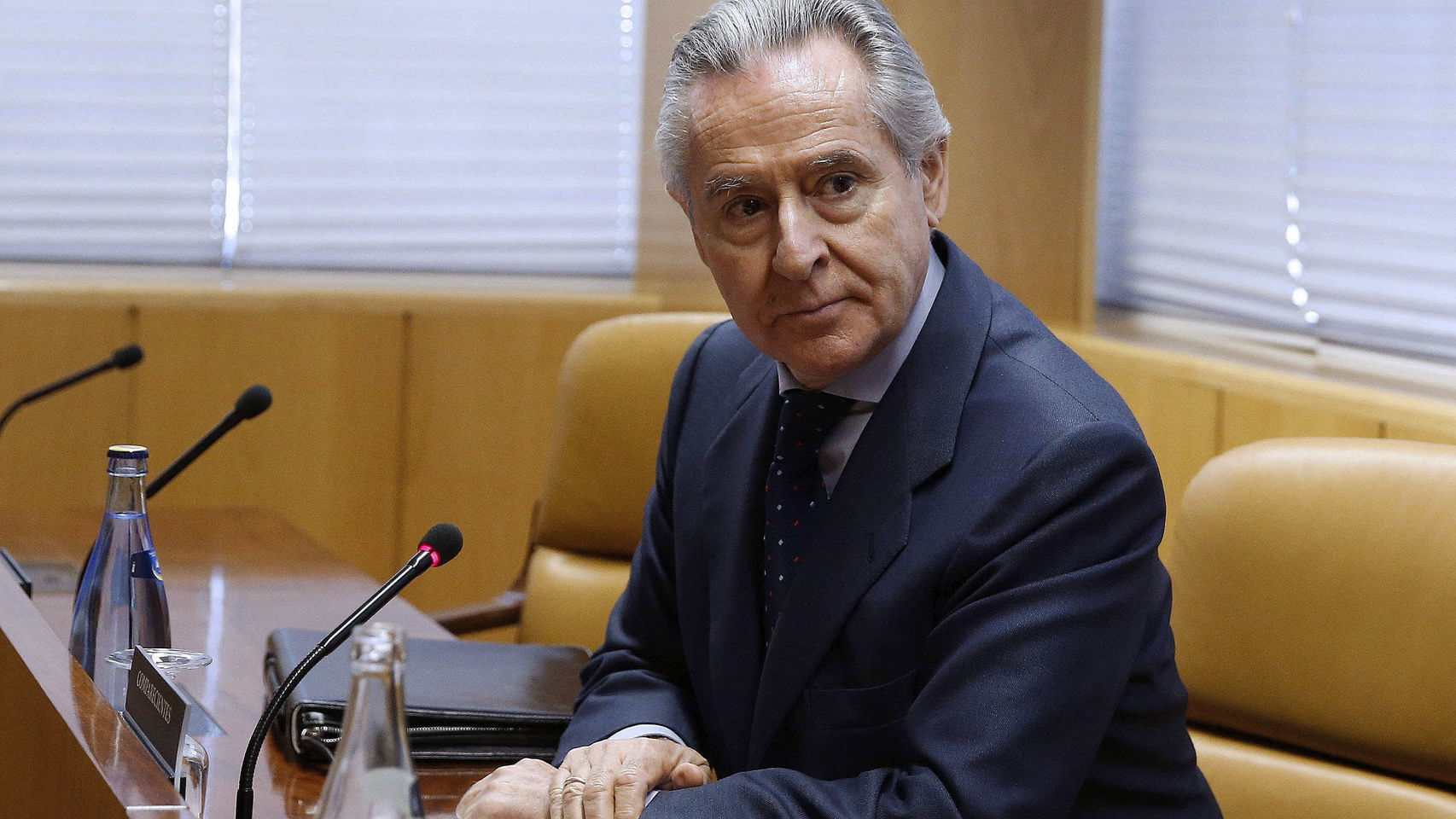 Miguel Blesa durante una comparecencia en la Asamblea de Madrid.