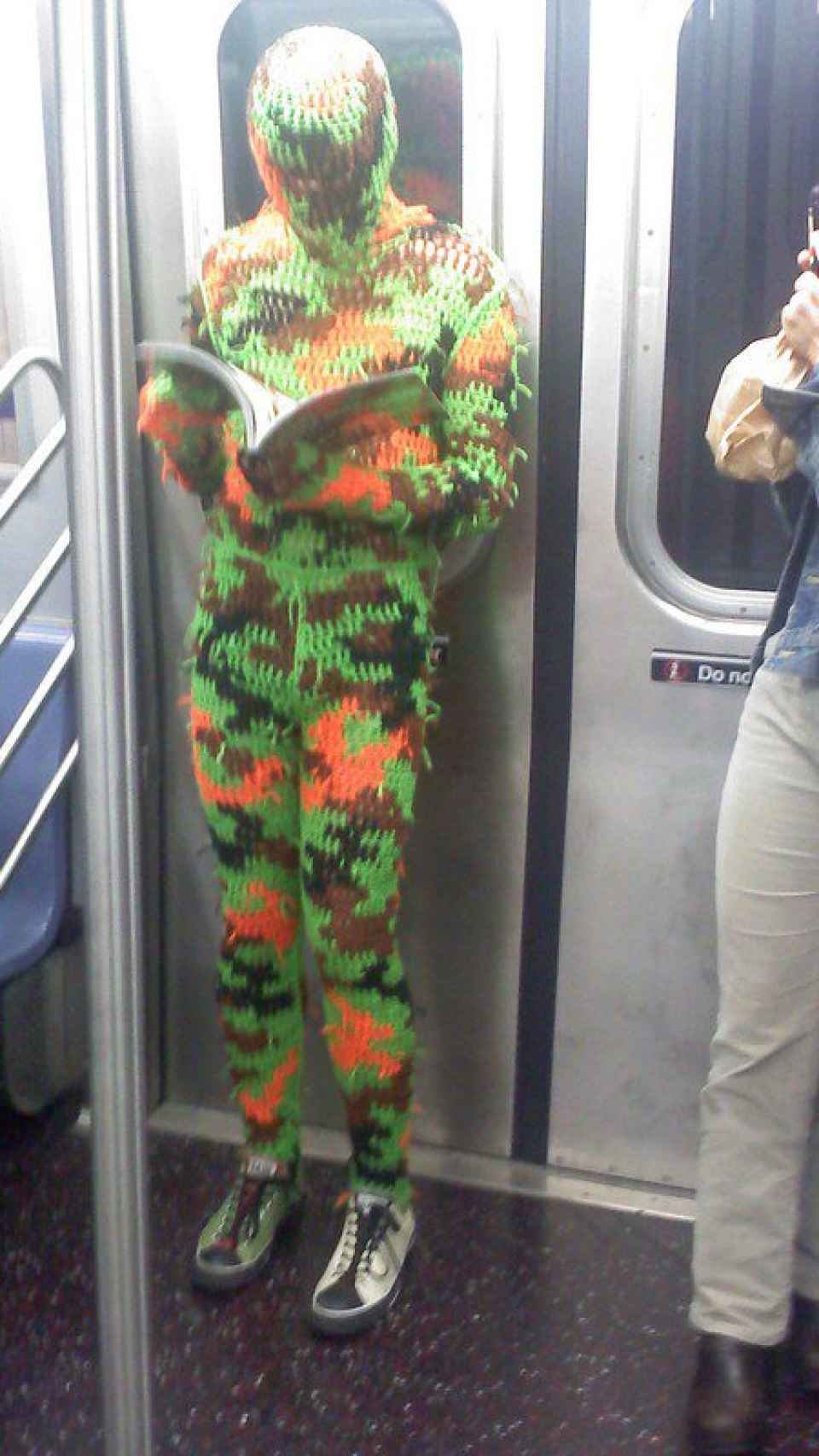 Disfraz metro NYC