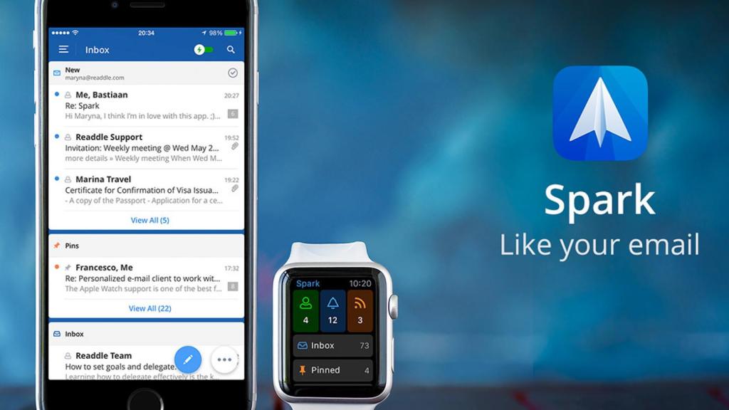 spark correo electronico email apple ios mac os