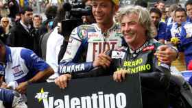 Valentino Rossi y Ángel Nieto en una imagen de archivo.