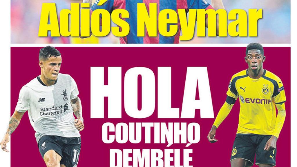 Portada Mundo Deportivo (03/08/17)