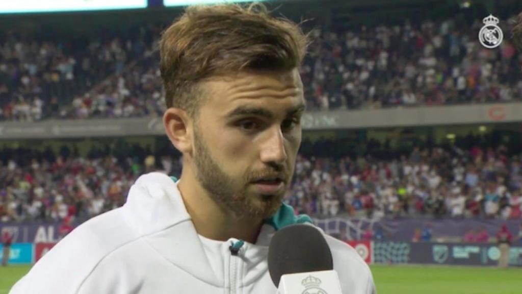 Borja Mayoral, el MVP del partido.