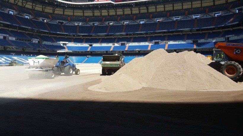 Comienza el cambio de cara del Santiago Bernabéu para la próxima temporada