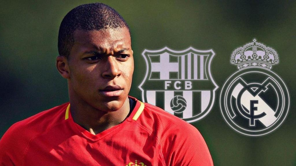 Guerra fría entre Real Madrid y FC Barcelona por Mbappé