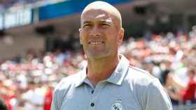 Zidane, ante el United