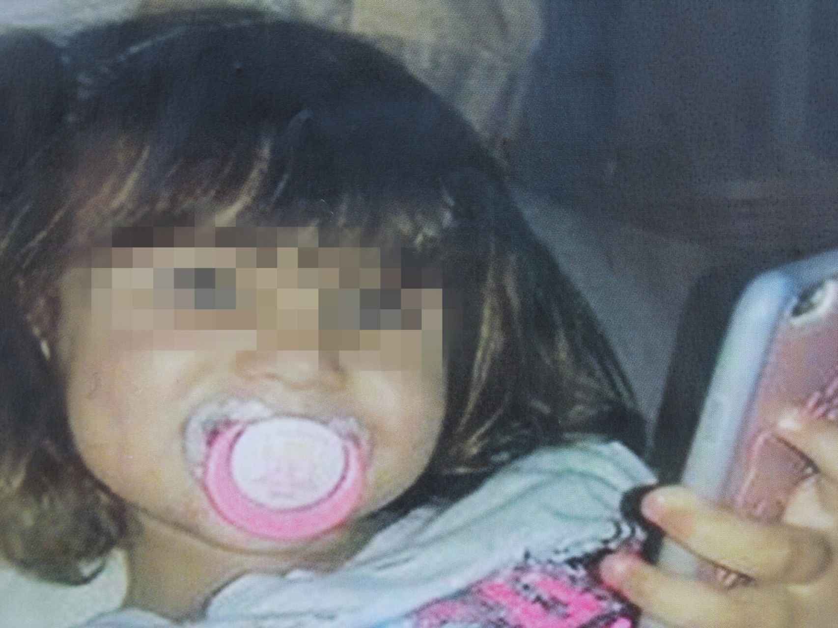Lucía Vivar, de tres años, fue vista por última vez con vida mientras jugaba con sus primos