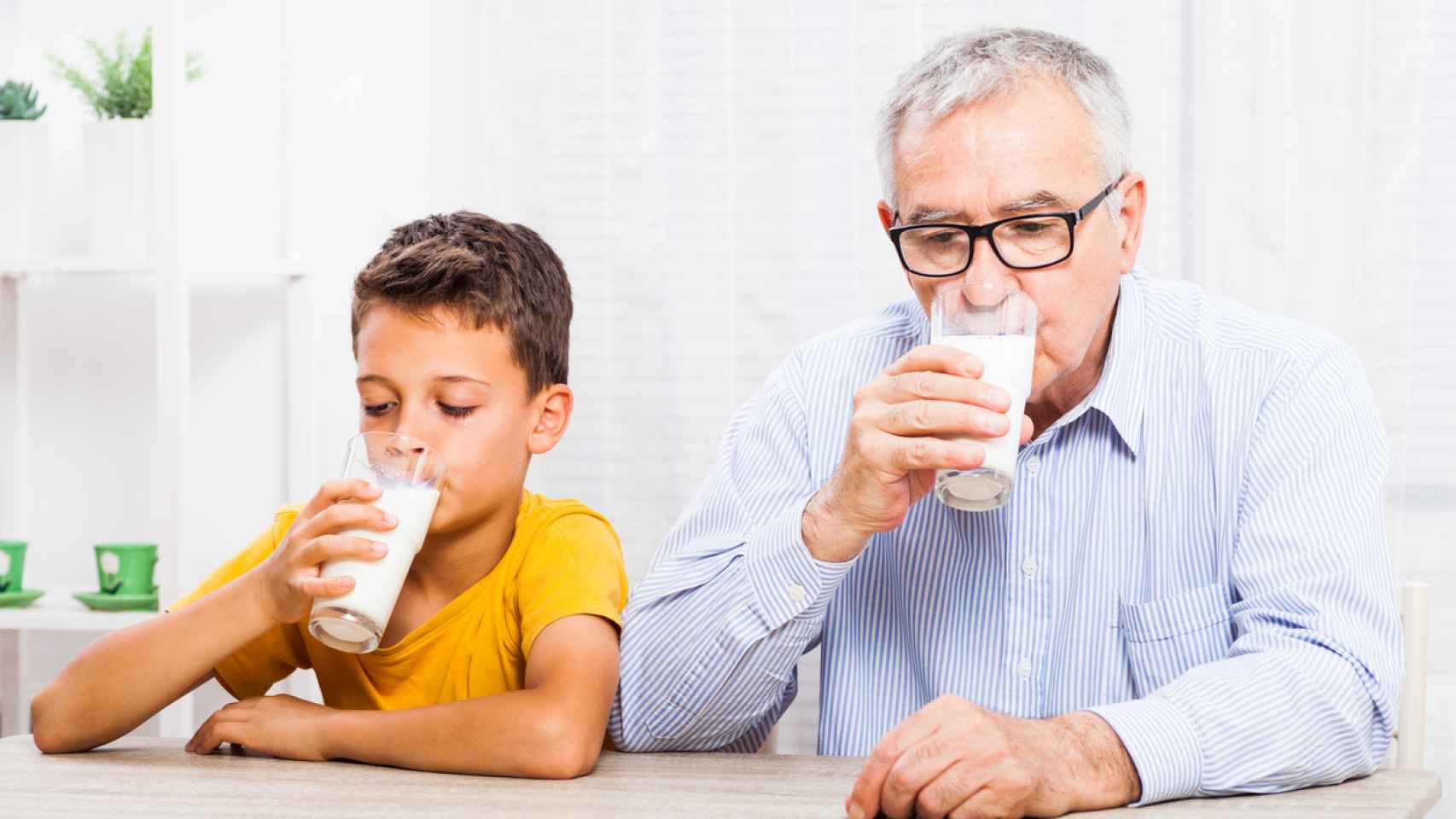 Consumir leche es importante a cualquier edad.