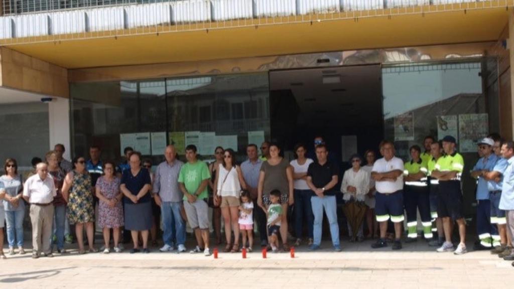 minuto silencio pedrajas san esteban valladolid