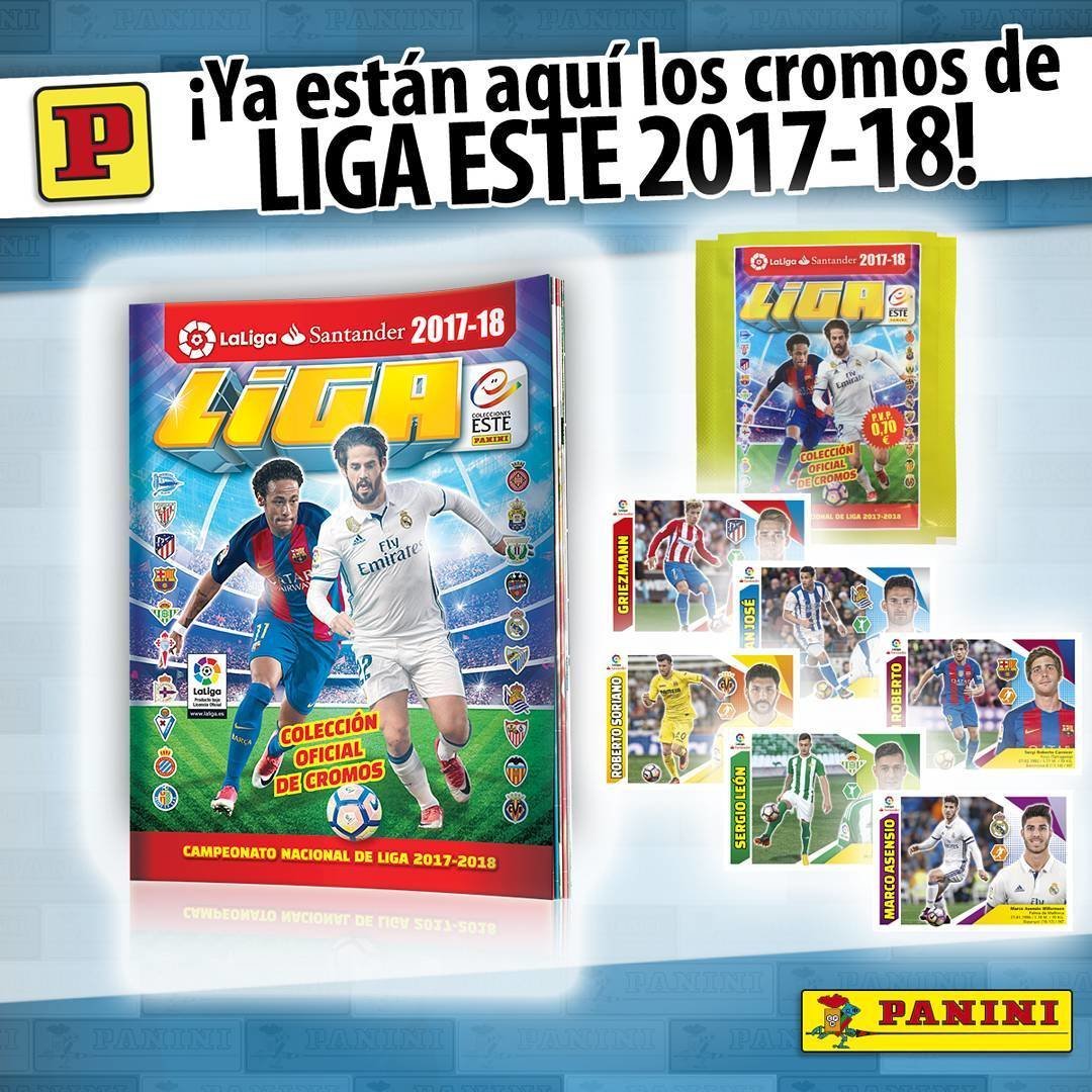Lío en la presentación de los cromos de La Liga: ¡Neymar es portada del álbum y de los sobres!