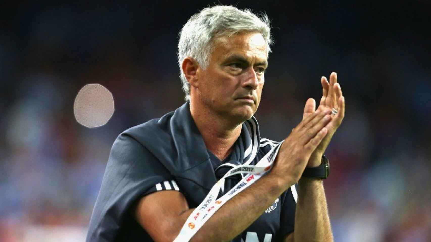 Mourinho, durante la pretemporada. Foto manutd.com