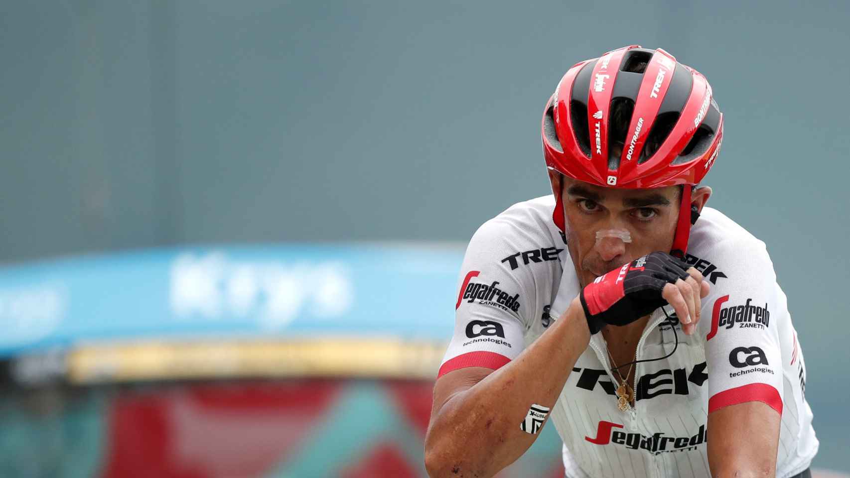 Alberto Contador, durante el Tour de Francia