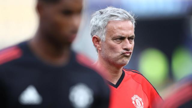 José Mourinho, en la previa del partido contra el Madrid.