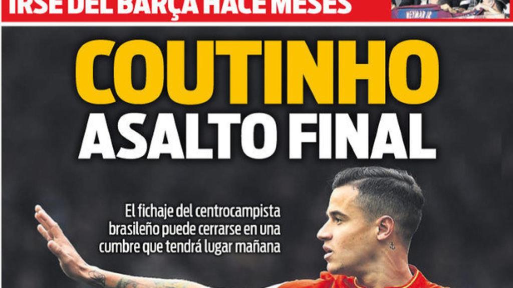 Portada diario Sport