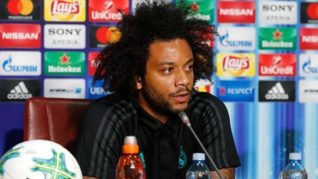 Marcelo comparece en rueda de prensa.