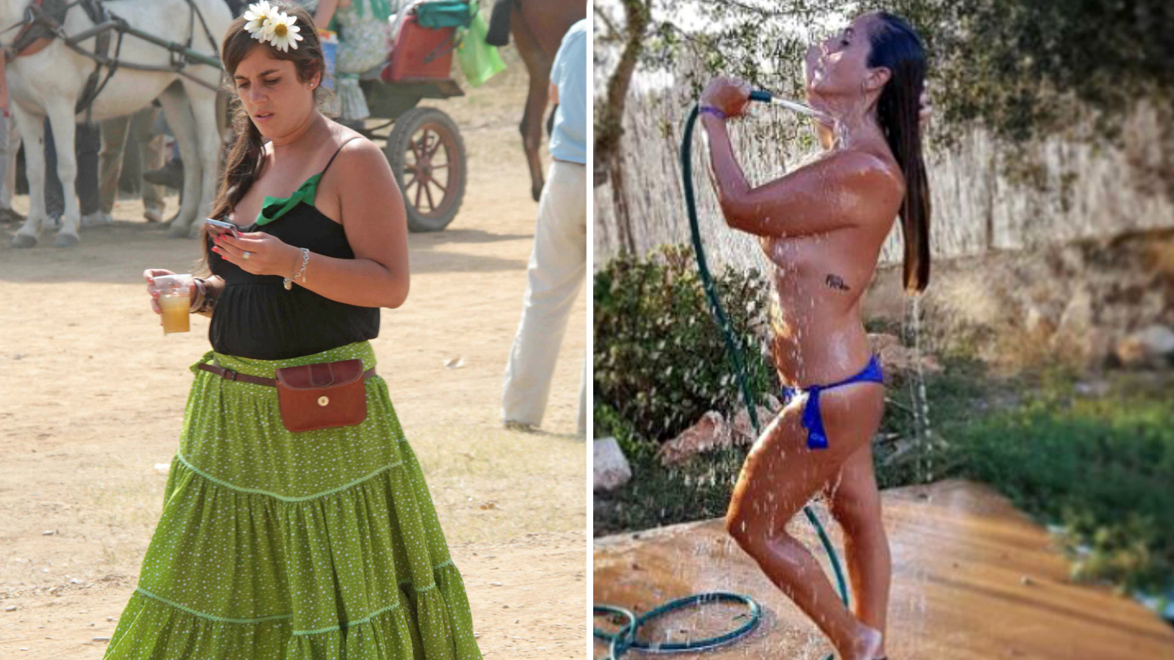 El antes y el después de Anabel Pantoja.