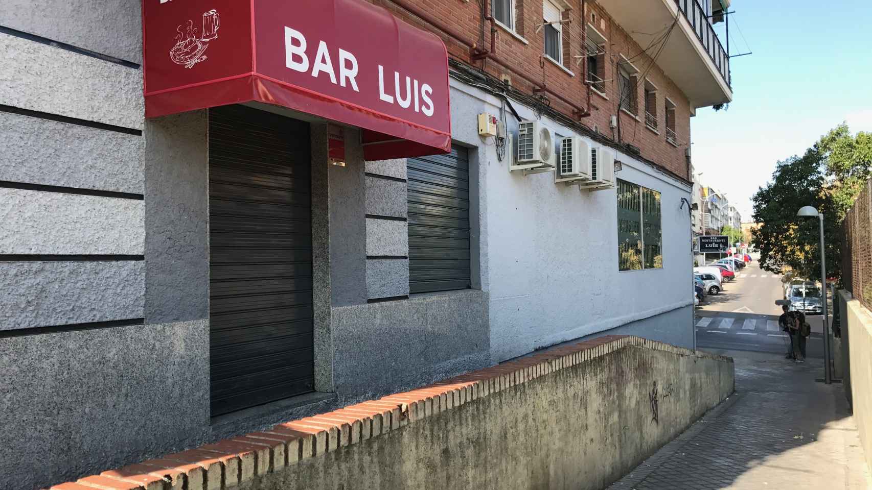 El bar donde Juan fue degollado por Manuel