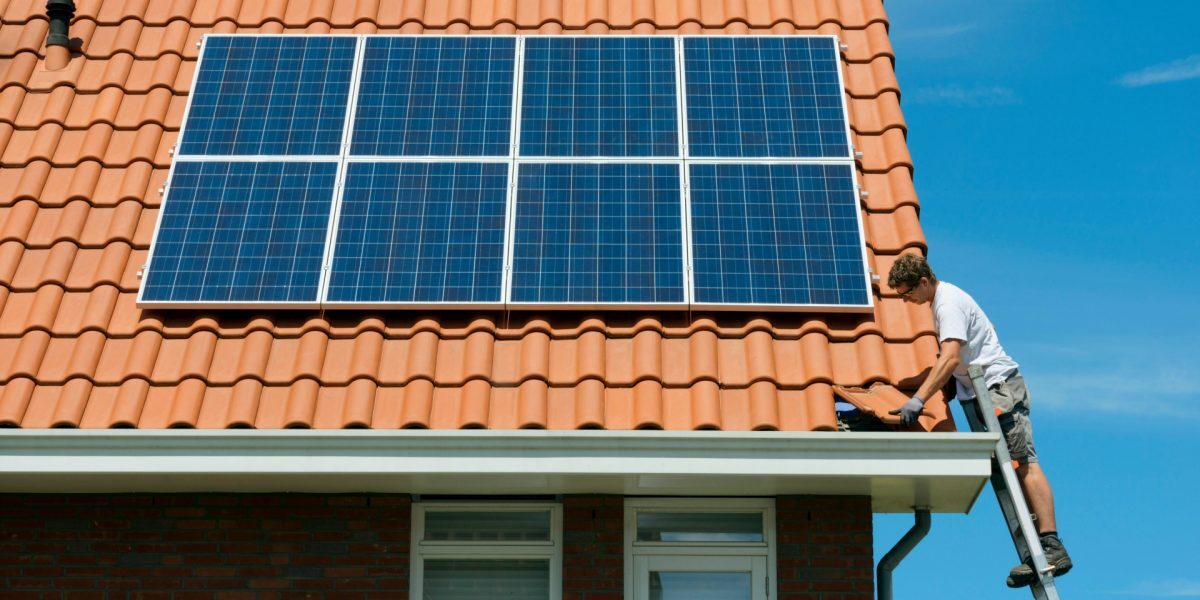 panel solar placa solar tejado casa