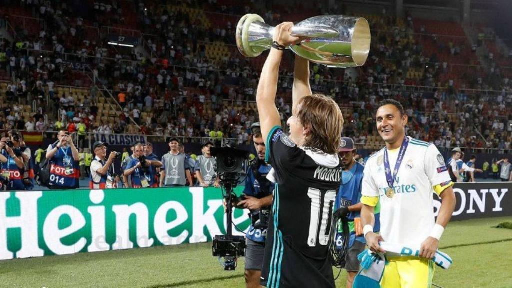 Modric está listo para la Supercopa de España