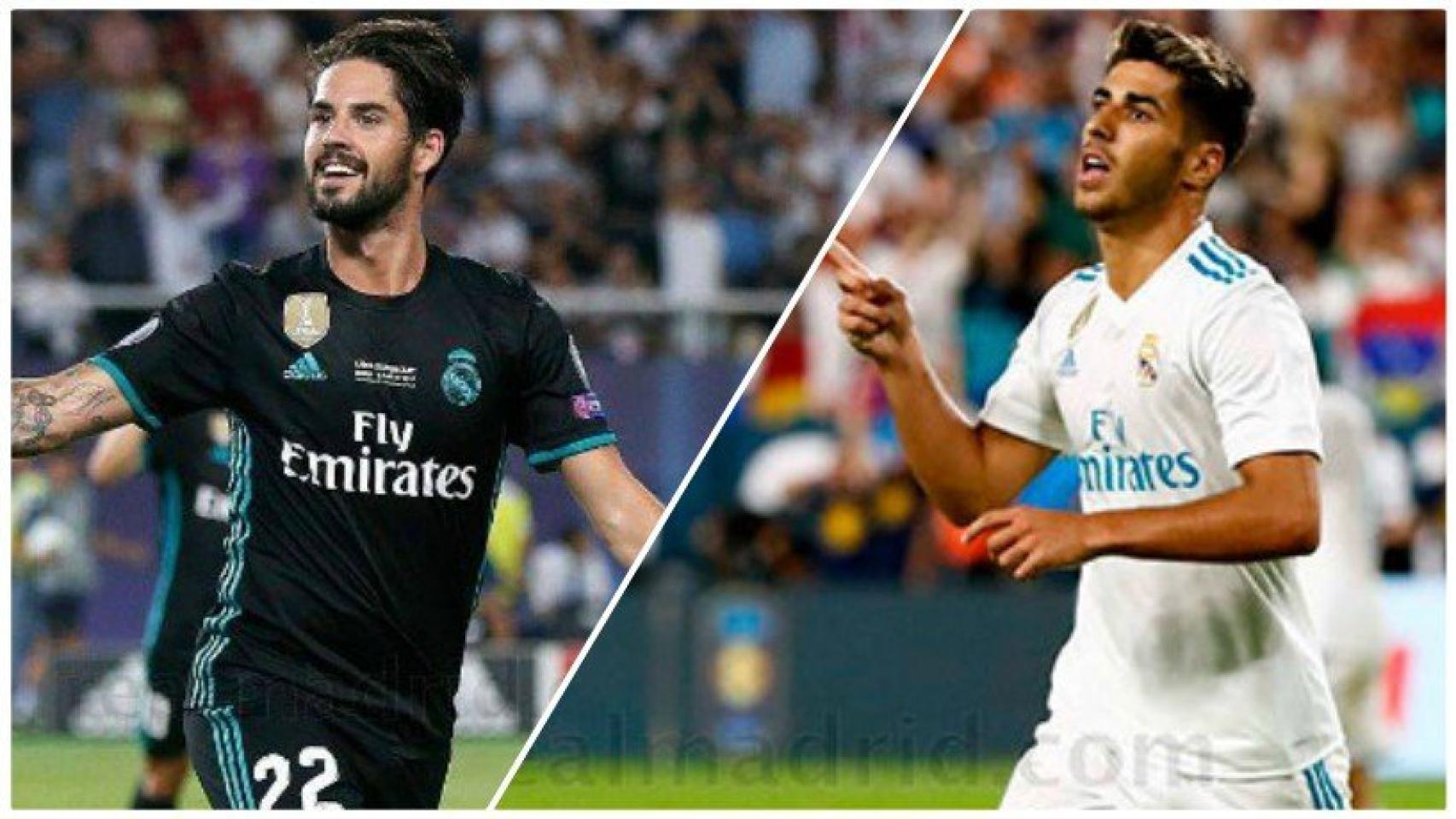 Isco y Asensio, los jugadores por los que llora el Barça