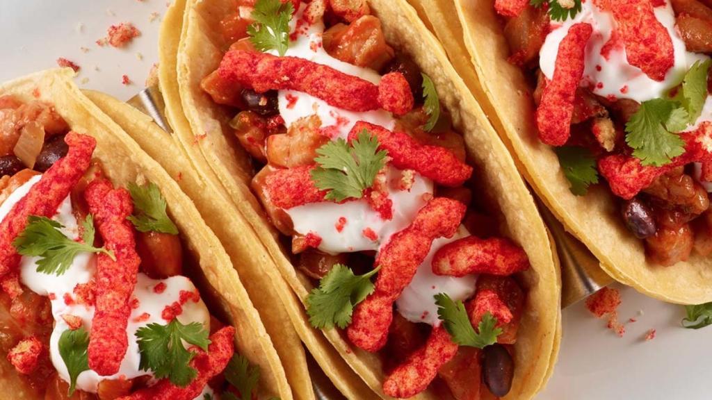 Tacos con Cheetos