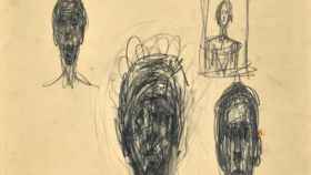 Image: Descubren unos dibujos de Giacometti en una tienda de antigüedades